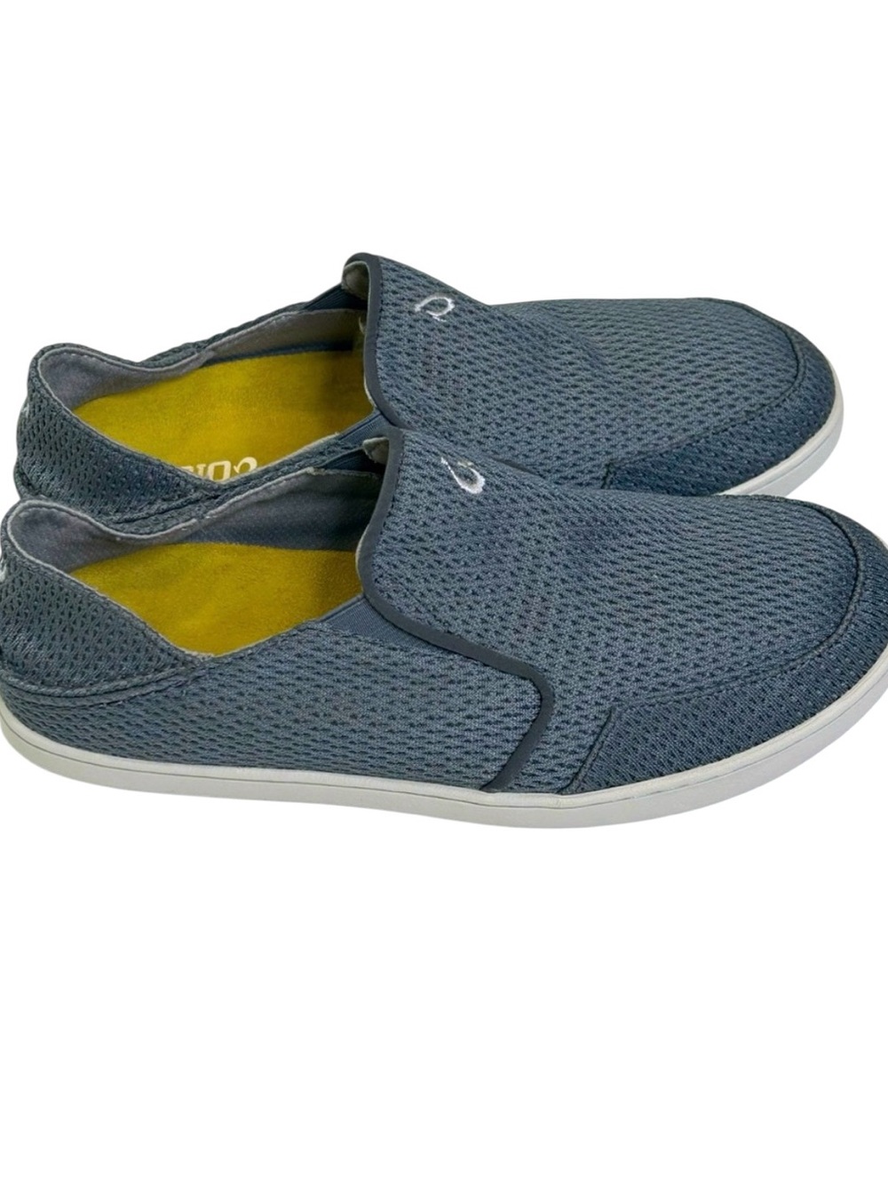 OluKai Nohea Mesh Loafers Shoes contoured footbeds moisture-wicking- Men's 9M